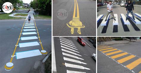 31 Creative Pedestrian Crossing Street Art Engineering Discoveries