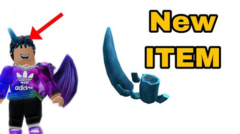 ROBLOX NEWS HOW TO GET THE ICY HORNS YouTube