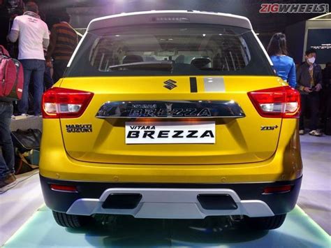 2016 Auto Expo Maruti Suzuki Vitara Brezza First Look Review Zigwheels