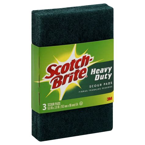 Scotch Brite Scour Pads Heavy Duty 3 Pads Shop Your Way Online