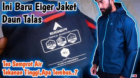 Unboxing Review Jaket Eiger Hike Light YouTube