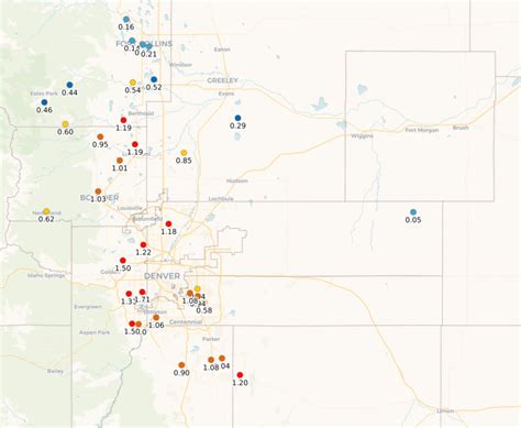 Snowfall Totals From Last Nights Heavy Snow Event That Buried The