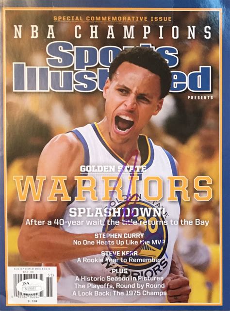 Stephen Curry Autographed Golden State Warriors Signed Sports