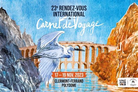 L Affiche Du E Rendez Vous International Du Carnet De Voyage De