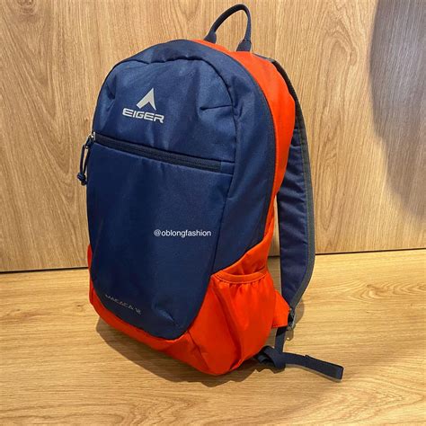 Eiger Tas Ransel Macaca 12 Navy Red Lazada Indonesia