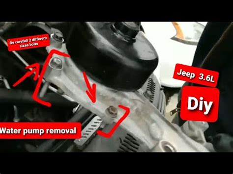 Jeep Grand Cherokee Water Pump Replacement L Chrysler