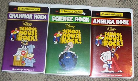 Schoolhouse Rock - America Rock (VHS, 1998, Clam Shell) for sale online | eBay | School house ...