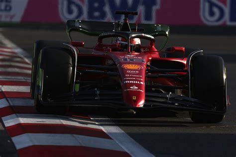 F1 Azerbaijan Gp Leclerc Leads Fp2 From Perez And Verstappen