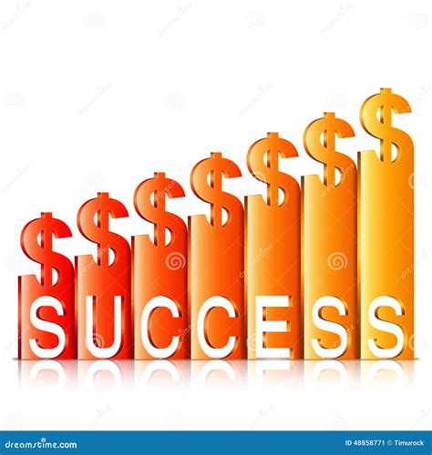 Money Success Concept Stock Vector Illustration Of Gold 48858771