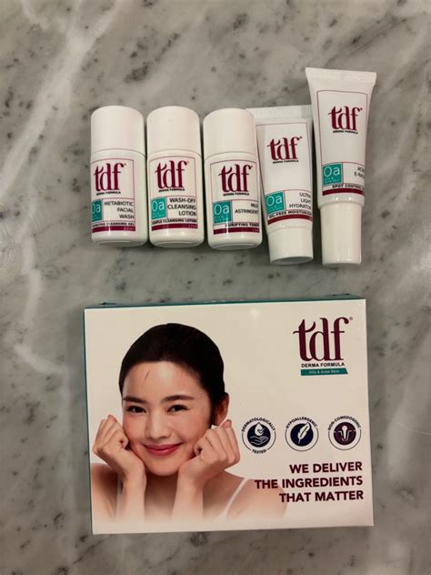 TDF DERMA Face SkinCare FULL SET Beauty Personal Care Face Face