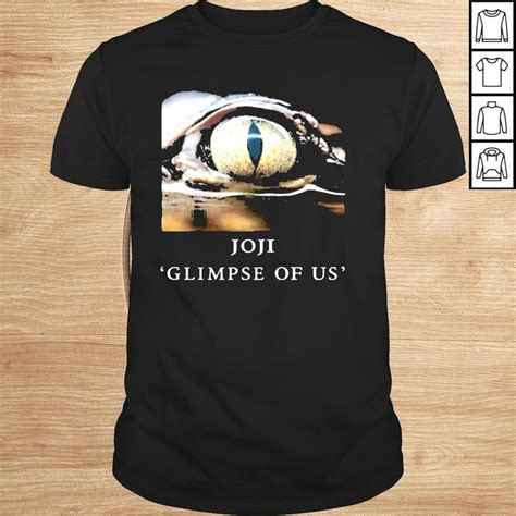 JojI glimpse of us crocodile eye shirt