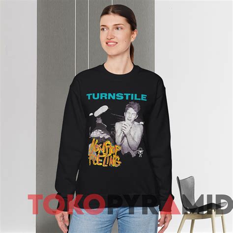 Vintage Turnstile Nonstop Feeling T Shirt Tokopyramid