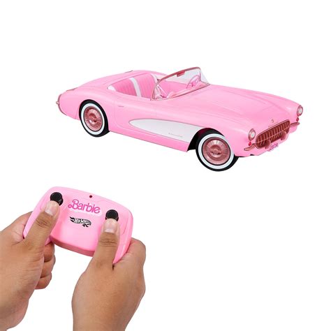 Mua Hot Wheels RC Barbie Corvette Battery Operated Remote Control Toy Car From Barbie The Movie
