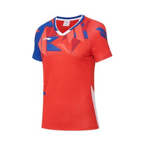 2022 Li Ning Badminton Womens Quick Drying Cool Short Sleeve