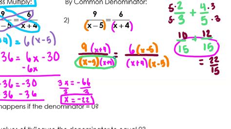 Solving Rational Equations Step By Step