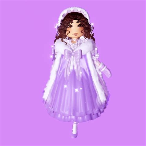 Pin By Annie Lay On Gacha Purple Outfits Aesthetic Roblox Royale