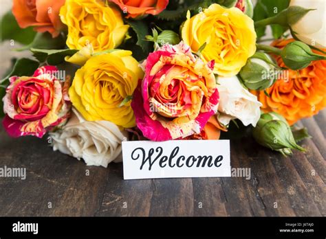 Welcome Pictures With Roses