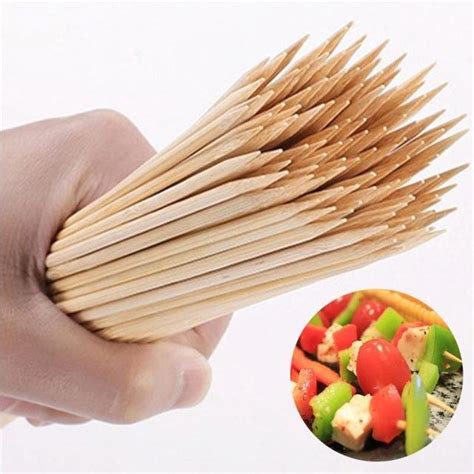 Barbeque Stick Bbq Stick Bamboo Skewers Mm X Inches Pcs Lazada Ph