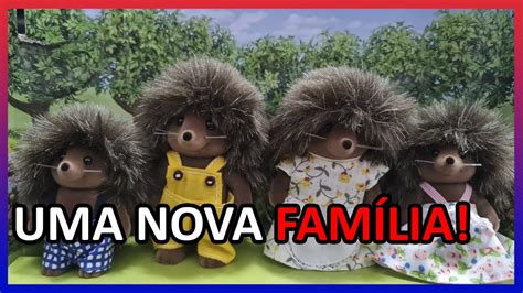 FAMÍLIA DOS PORCOS ESPINHOS SYLVANIAN FAMILIES UNBOXING E REVIEW BR