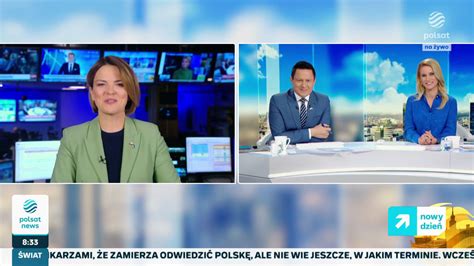 Ma Gorzata Wita A Prowadz C Nowy Dzie W Polsacie I Polsat News