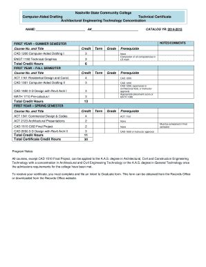 Fillable Online Ww2 Nscc ComputerAided Drafting Fax Email Print PdfFiller