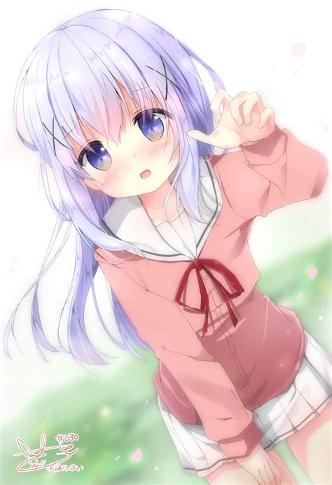 Kafuu Chino Gochuumon Wa Usagi Desu Ka Drawn By Kouda Suzu Danbooru