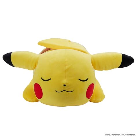 Pokémon Plush Sleeping Pikachu 45cm Smyths Toys Ireland