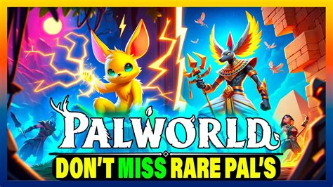 Palworld What Are Alpha Lucky And Fusion Pals Dont Miss The Rarest