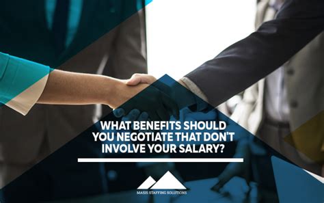 What Benefits Should You Negotiate that Don’t Involve Your Salary ...