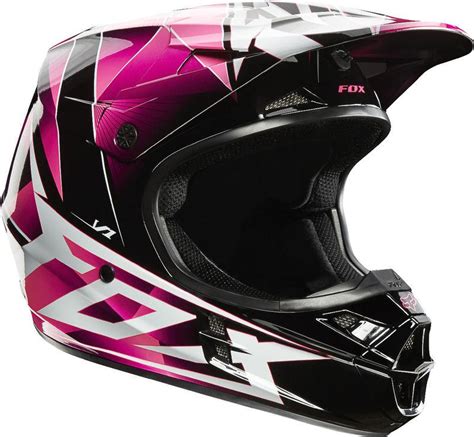 Purchase Fox Racing V Youth Radeon Pink Black Dirt Bike Helmet