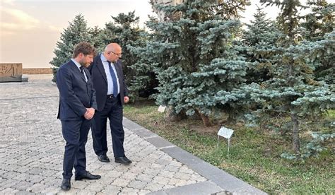 Newly appointed French Ambassador to Armenia visits Armenian Genocide ...