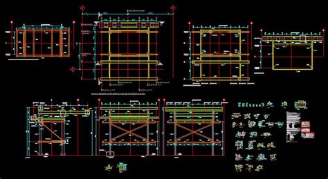 Transicion 115 A 34 Kv En AutoCAD Librería CAD