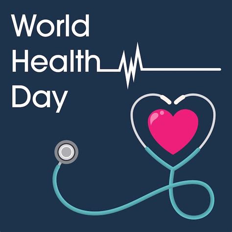 Premium Vector World Health Day Vector Illustration Background