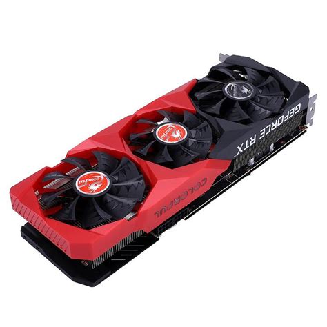 Видеокарта Colorful GeForce RTX 3060 Ti NB, LHR, 8GB, 3 x cooler (RTX ...