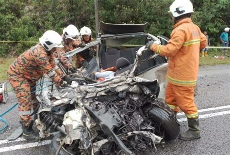 Wanita Warga Thailand Maut Kereta Dipandu Bertembung Lori Utusan Malaysia