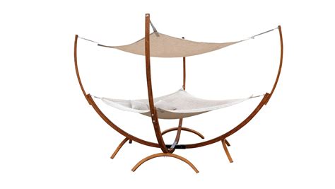 Leisure Season Ltd - Square Hammock Stand With Hammock & Canopy