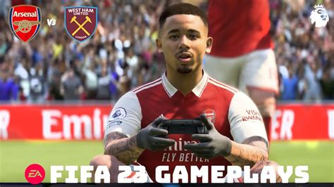 Fifa 23 ⚽️ Arsenal V West Ham Fifa 23 Gameplay Premier League