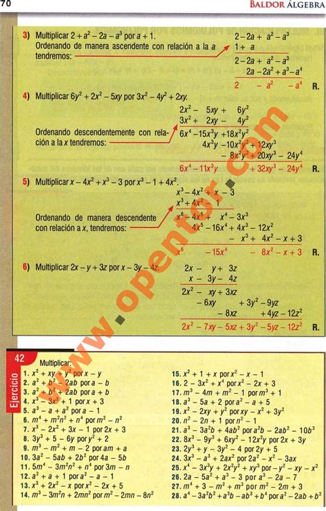 Algebra De Baldor Ejercicios Resueltos Solucionario De Algebra De Baldor For Android Apk