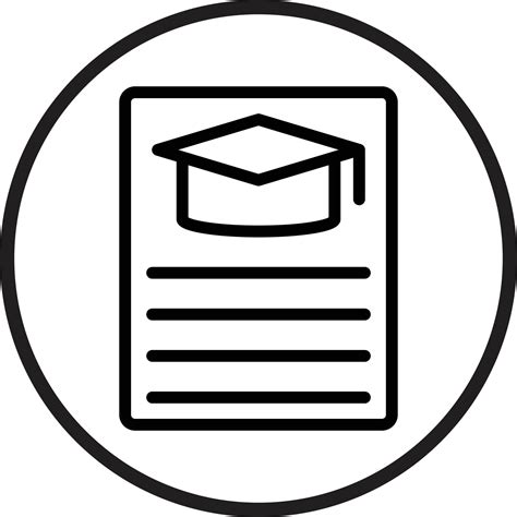 Curriculum Icon Style 13752226 Vector Art At Vecteezy