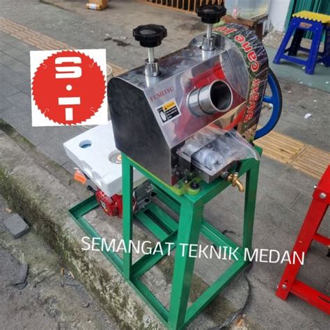 Alat Pemeras Press Giling Penggiling Sari Tebu Lengkap Engine Mesin