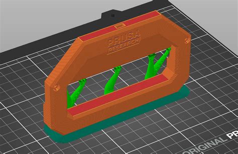 Low Profile Handle For Prusa Enclosure Hinged Lid By Celta Download Free Stl Model