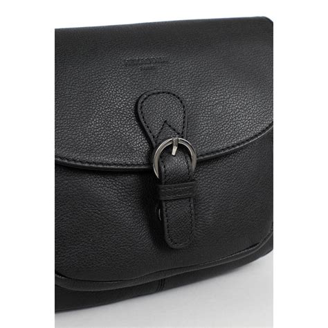 Sac Port Travers Cuir Confort Noir Ida Suisses