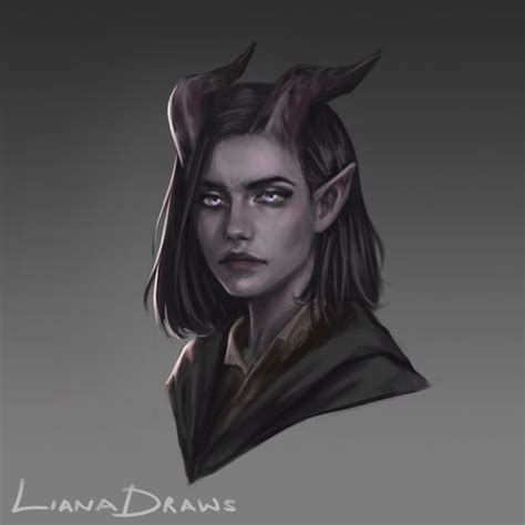 Liana Draws Gallery Of My Artwork Dnd Art Character Portraits