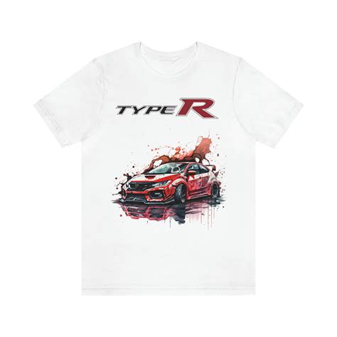 Honda Civic Type R Tee Shirt T For Him Car Guy Shirt Honda Shirt