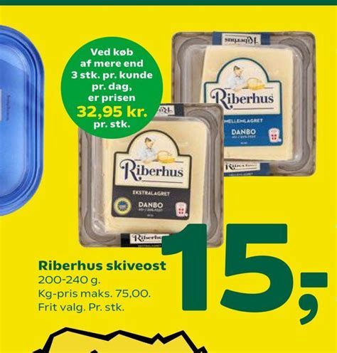 Riberhus Skiveost Tilbud Hos Coop 365