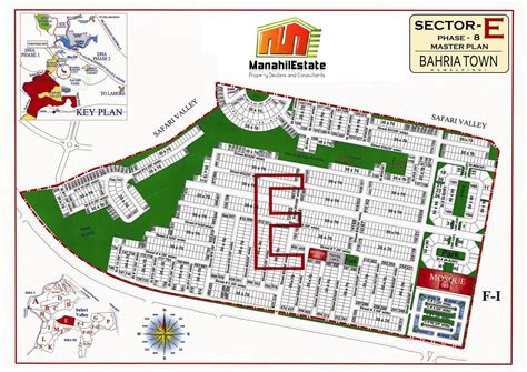 Bahria Town Rawalpindi And Islamabad Maps Manahil Estate