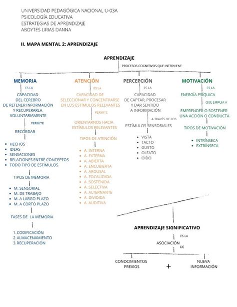 Aprendizaje Procesos Cognitivos En 2024 Teorias De La Psicologia