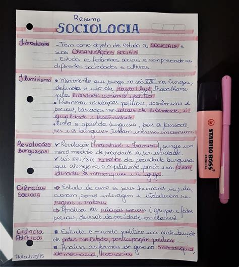 Mapa Mental Surgimento Da Sociologia LEARNBRAZ