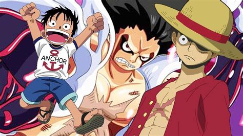 Dbzmacky Luffy Power Levels Over The Years One Piece Youtube