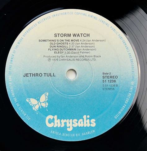 Jethro Tull Storm Watch Netherlands Release Album Cover Gallery And 12 Vinyl Lp Discography